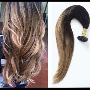 I-tip microbeads VIRGIN RUSSIAN hair extensions